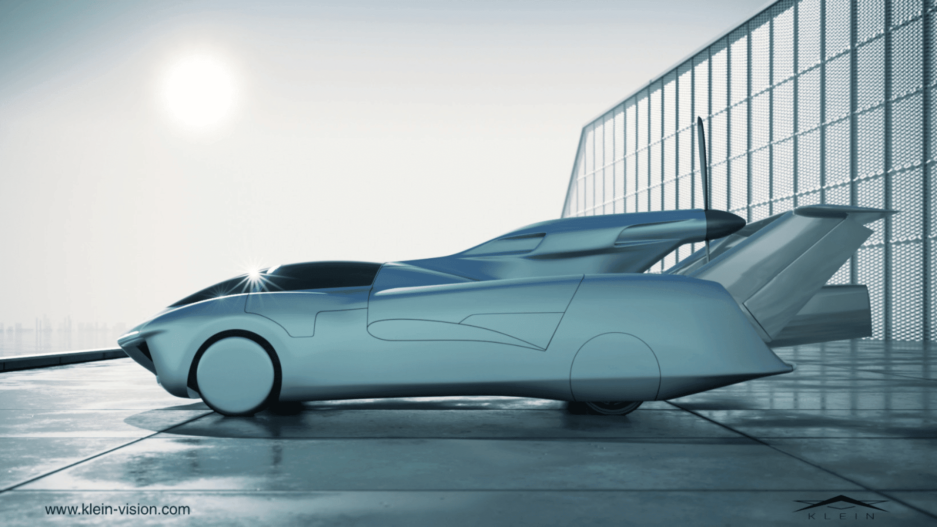 The Aircar 2 flying sports car The Aircar 2 flying sports car