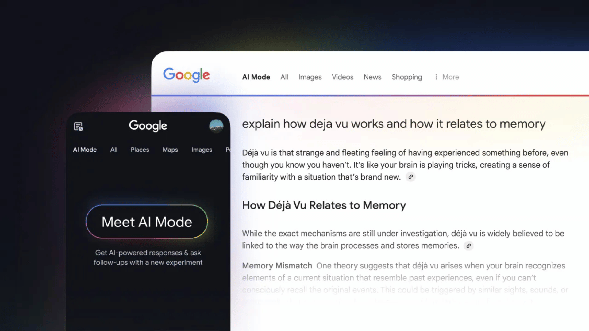 Google AI Mode; Photo: Google