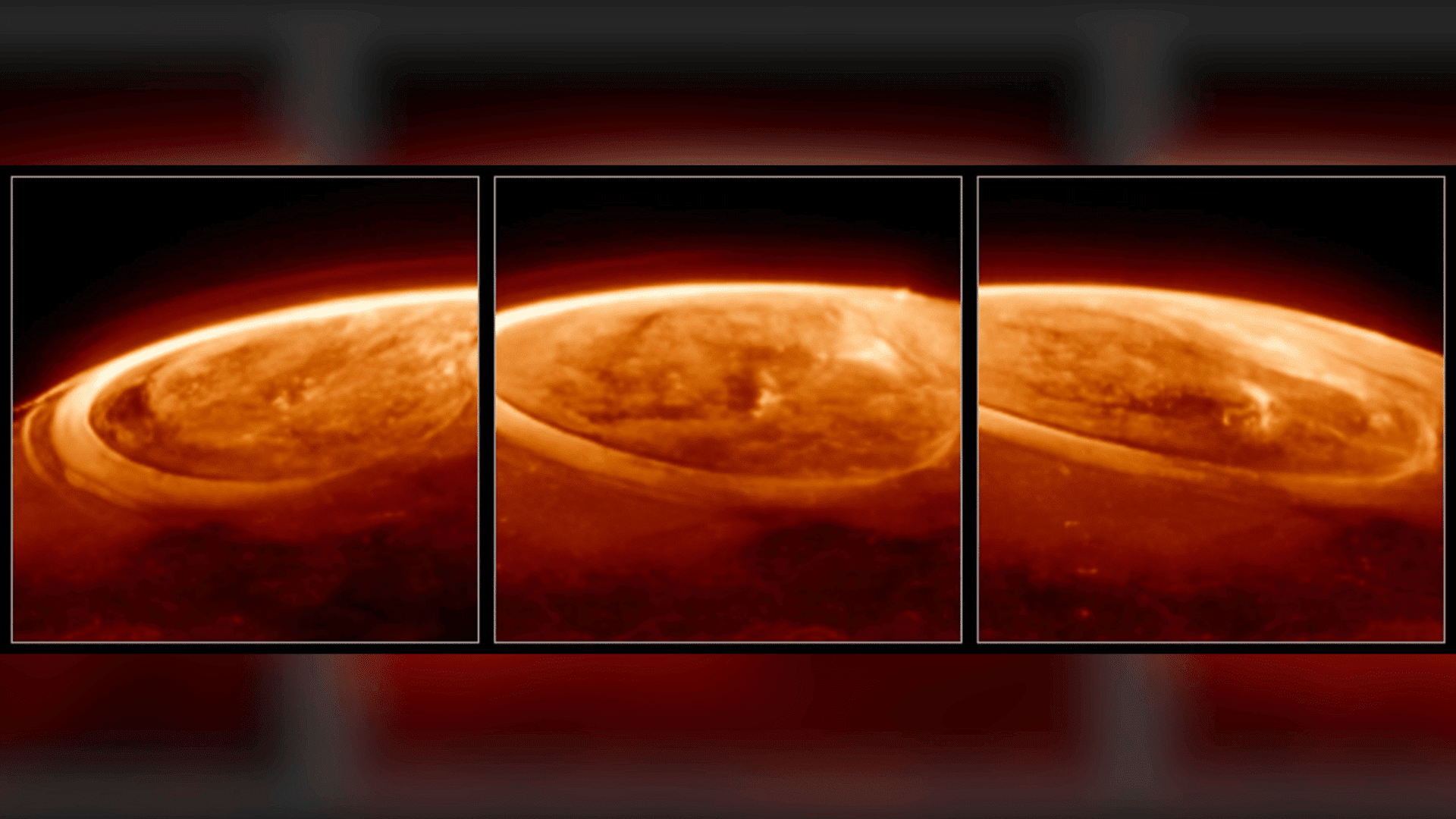 Jupiter's Auroras; Photo: NASA, ESA, CSA, Jonathan Nichols (University of Leicester), Mahdi Zamani (ESA:Webb)