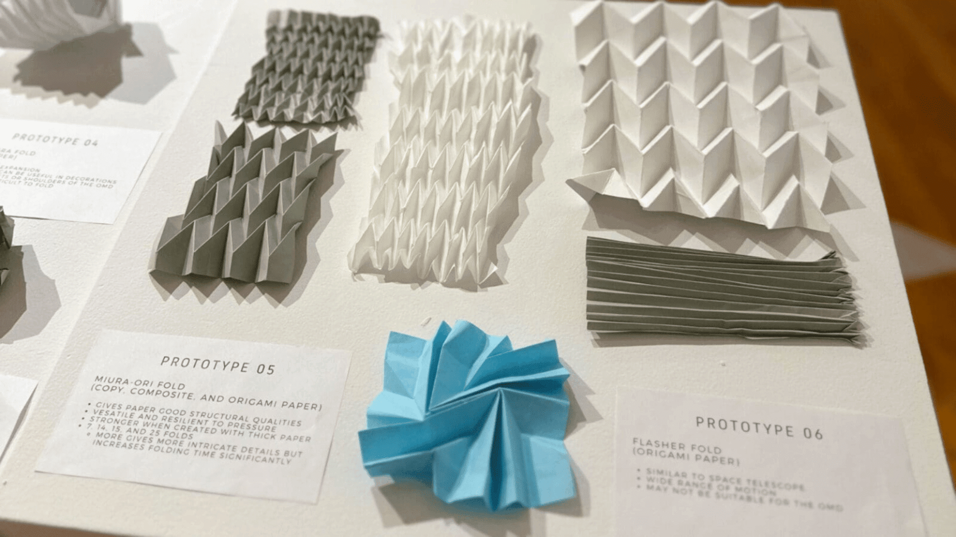 Miura-ori tessellation origami