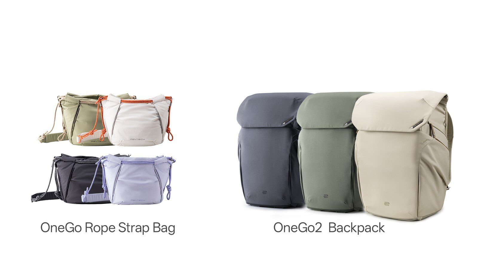 PGYTECH OneGo 2 and OneGo Rope Strap Bag