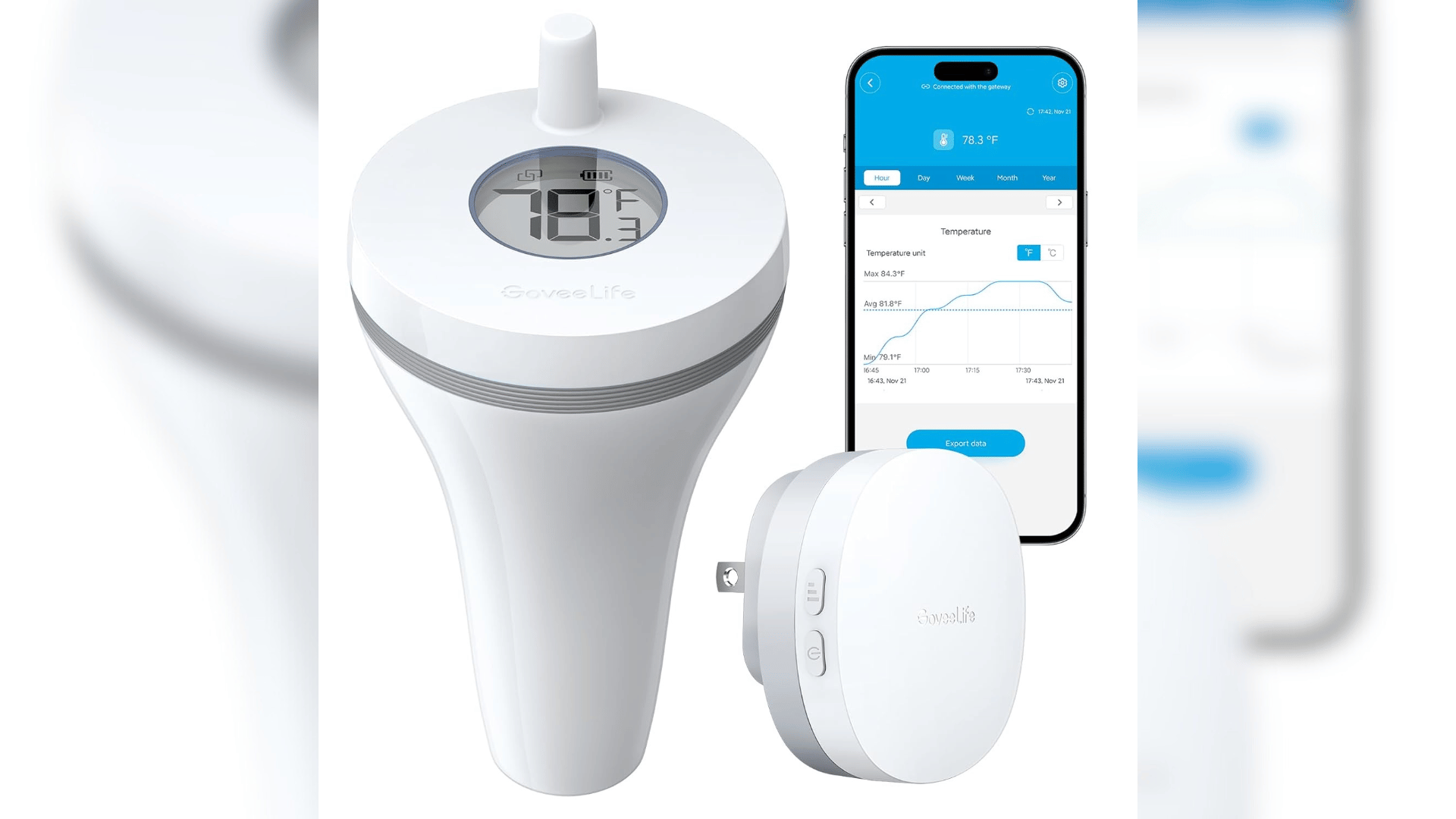 Smart Pool Thermometer; Photo: Amazon Smart Pool Thermometer; Photo: Amazon