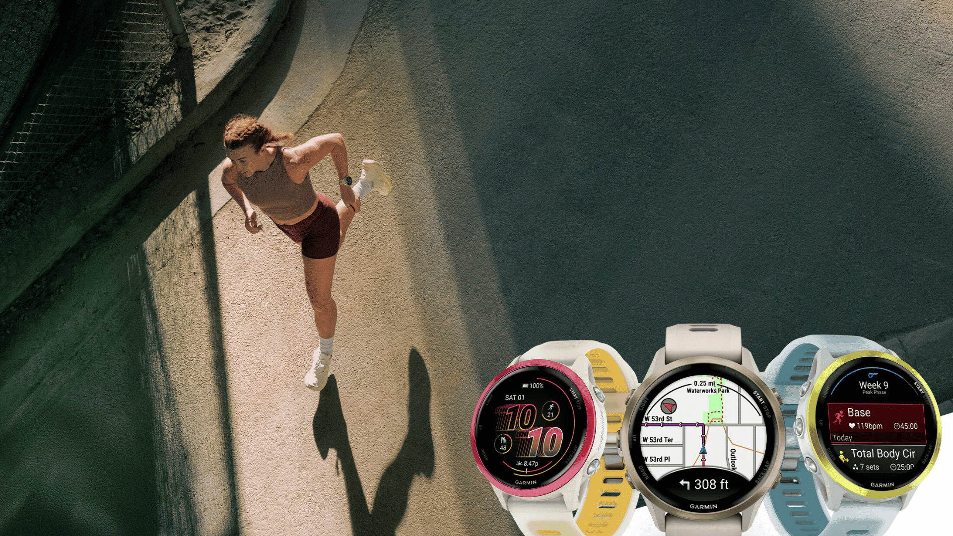 The Forerunner 570 and Forerunner 970 GPS running and triathlon smartwatches; Photo: Garmin