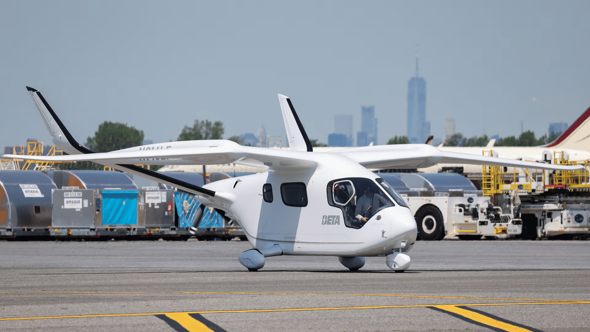 BETA Technologies' Electric Vehicle; Photo: REUTERS:Kylie Cooper