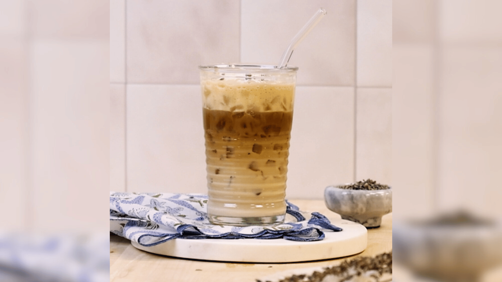 Honey Lavender Iced Latte Honey Lavender Iced Latte