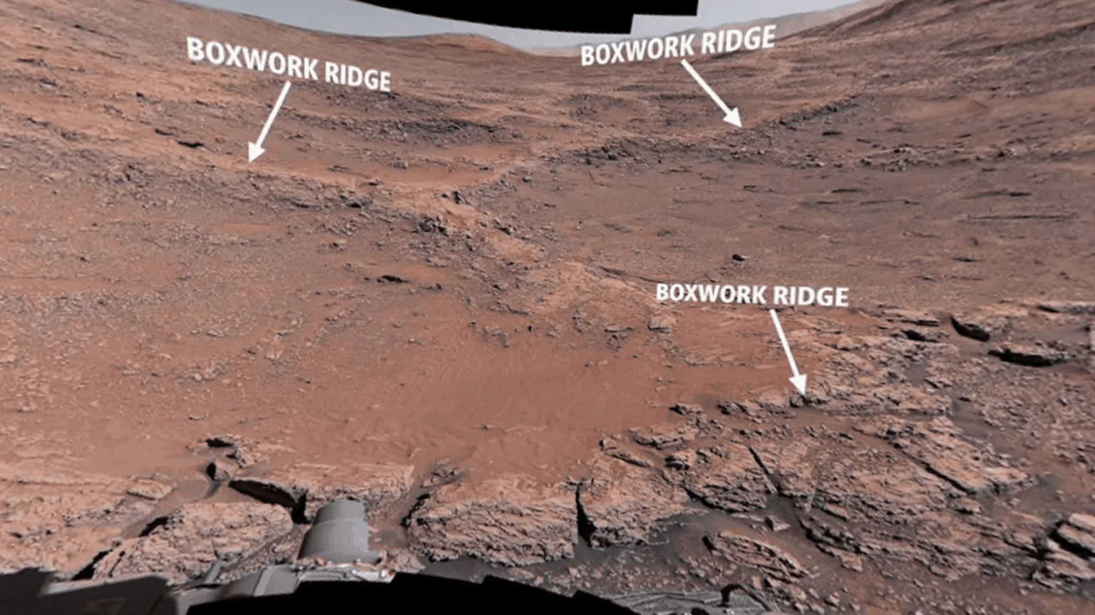 Curiosity Rover Captures First Close-Up Images of Giant 'Spiderwebs' on ...