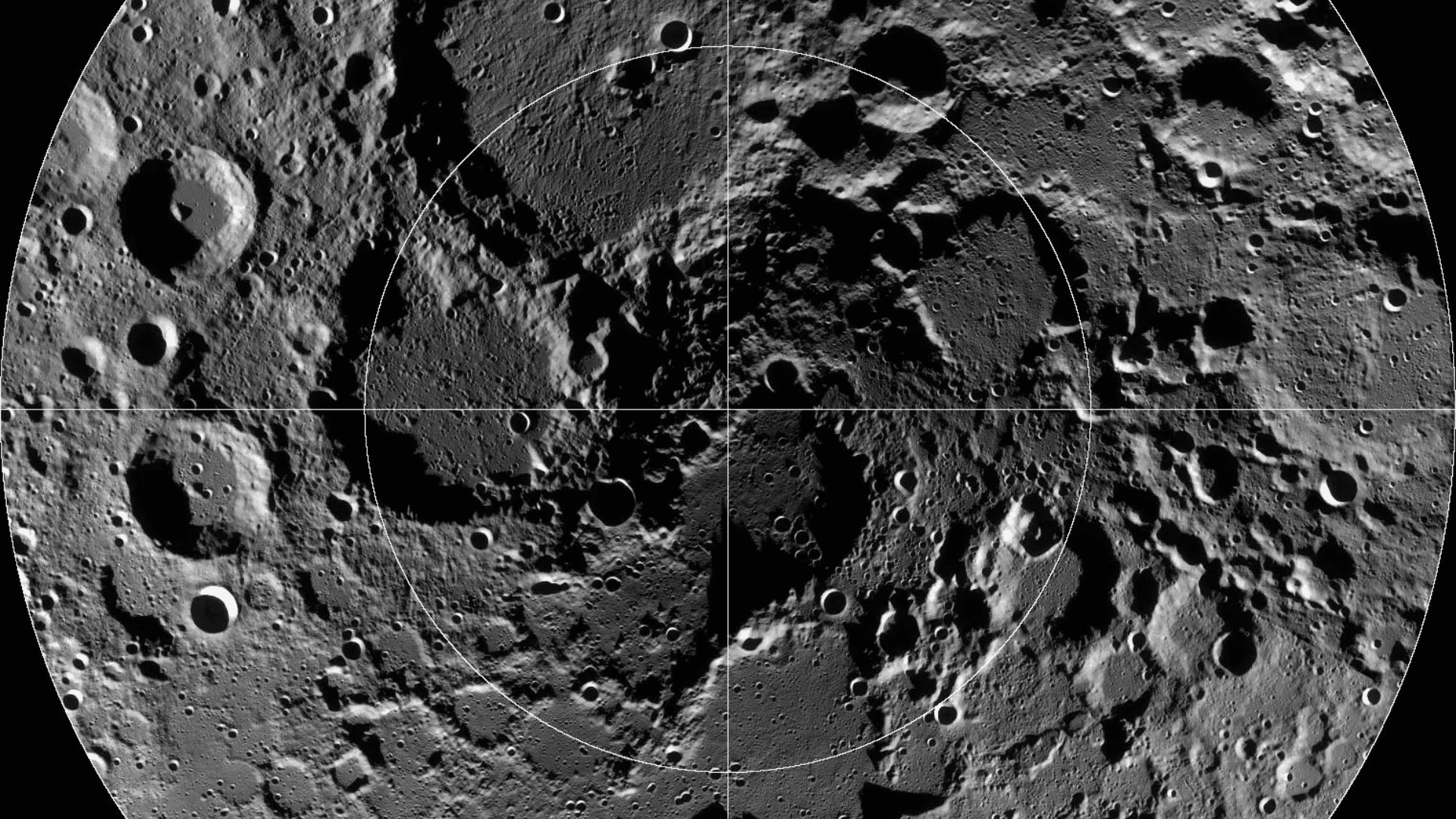 The Moon's north pole is covered in potentially metal-rich craters; Photo: NASA:GSFC:Arizona State University