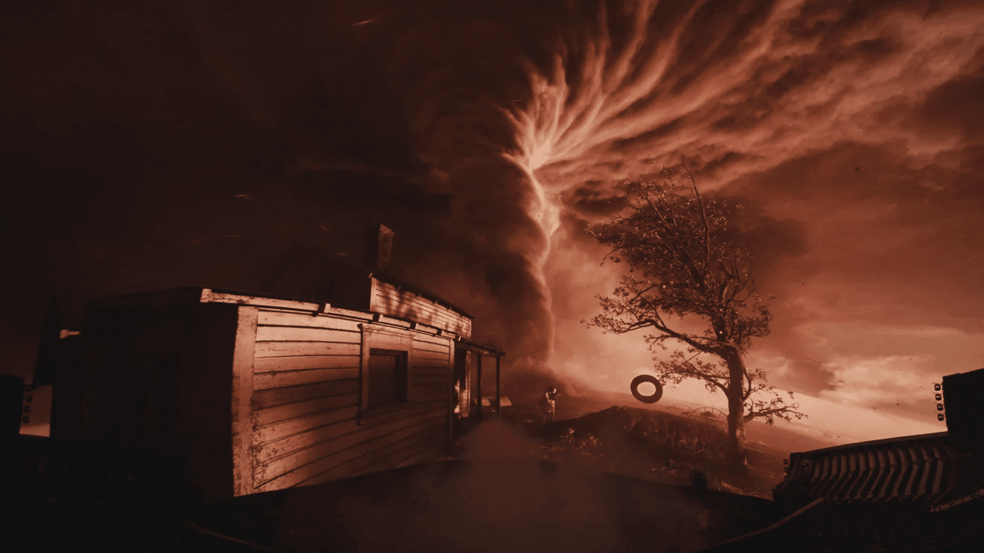 4D tornado experience in 'The Wizard of Oz'; Photo: Sphere Entertainment