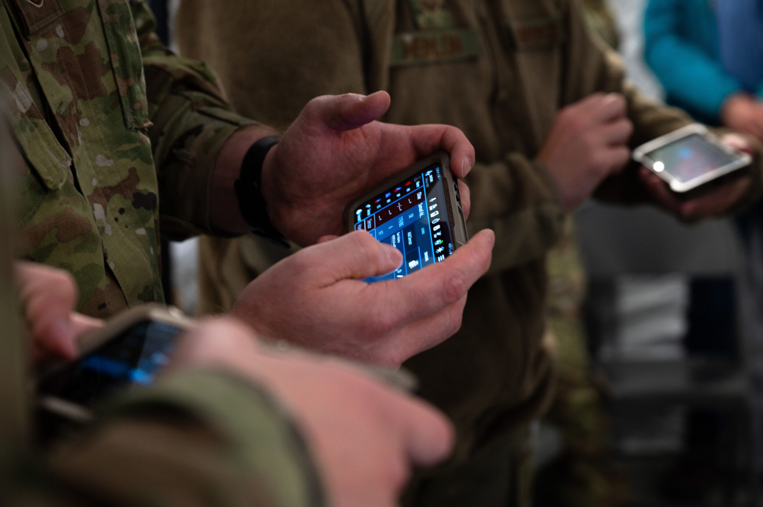 FORGE-IT will build on BATDOK® mobile technology, enhancing remote patient monitoring and improving medical care in the field, powered by embedded artificial intelligence capabilities (U.S. Air Force photo / Airman 1st Class Jose Miguel T. Tamondong).