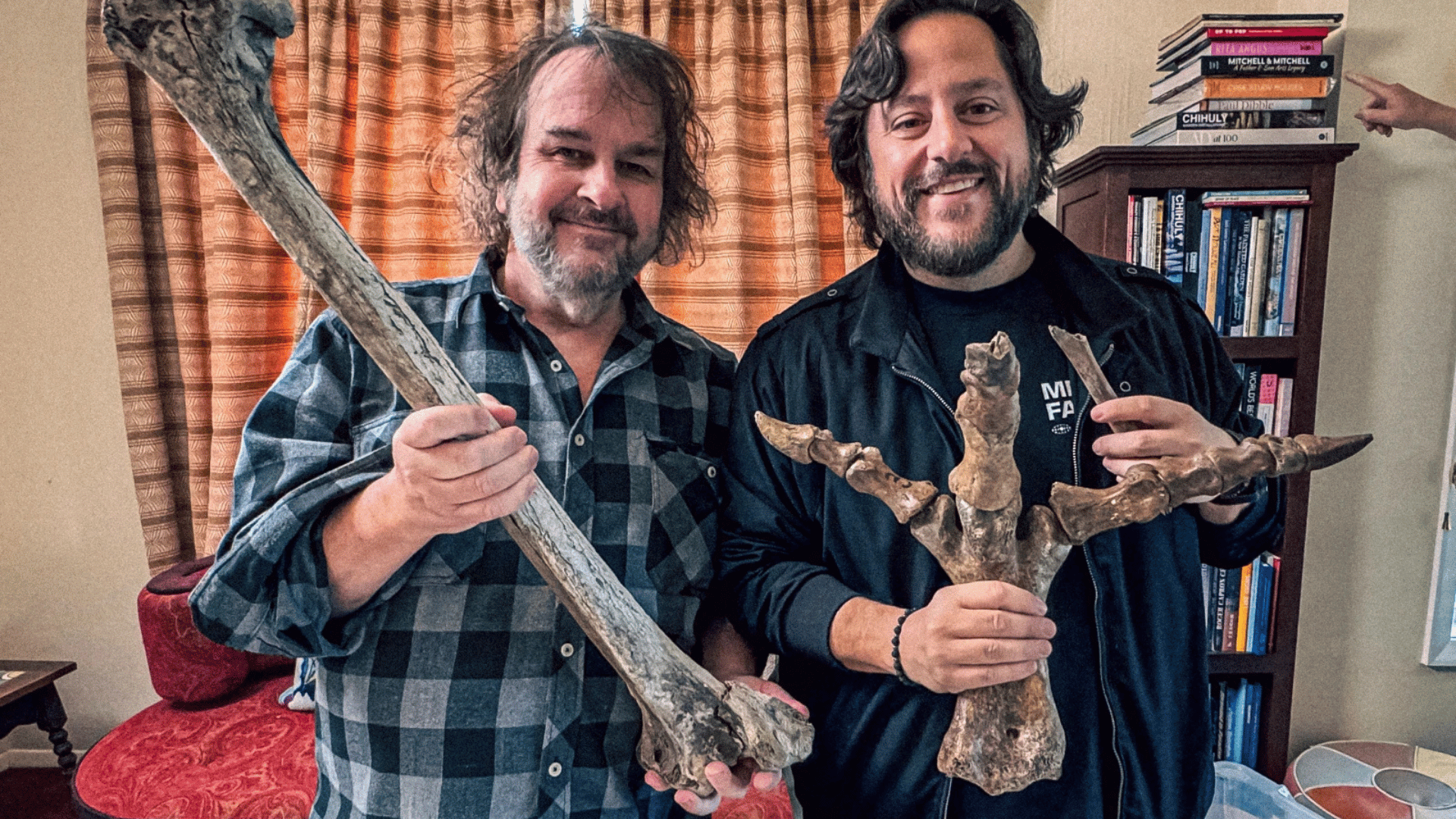 Filmmaker Peter Jackson and Colossal CEO Ben Lamm Filmmaker Peter Jackson and Colossal CEO Ben Lamm