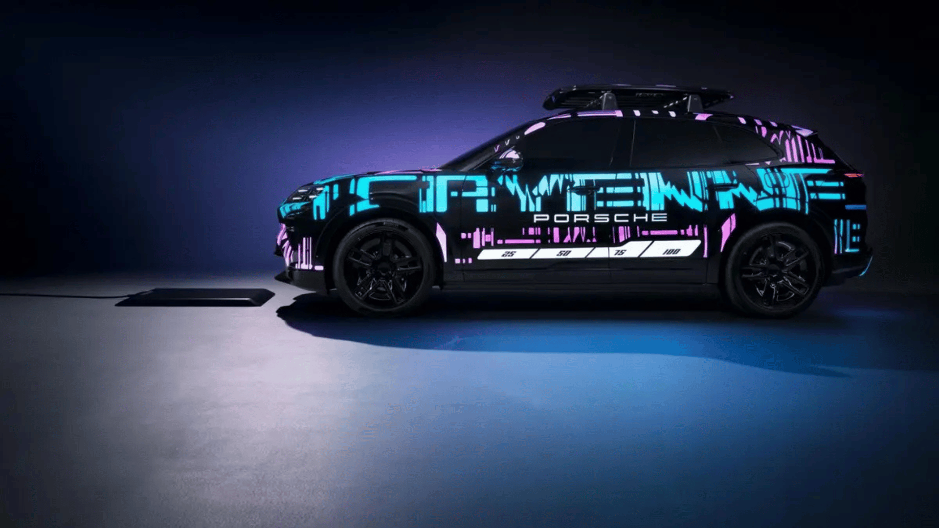 Prototype Cayenne Electric. Porsche