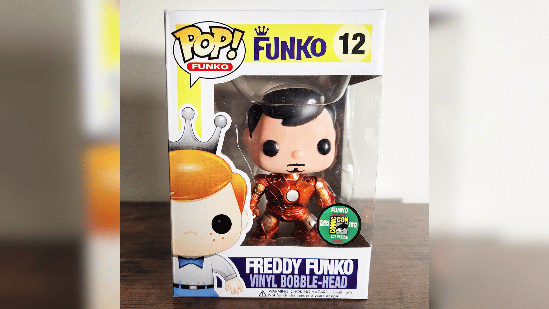 Freddy Funko as Iron Man (Metallic) Freddy Funko as Iron Man (Metallic)