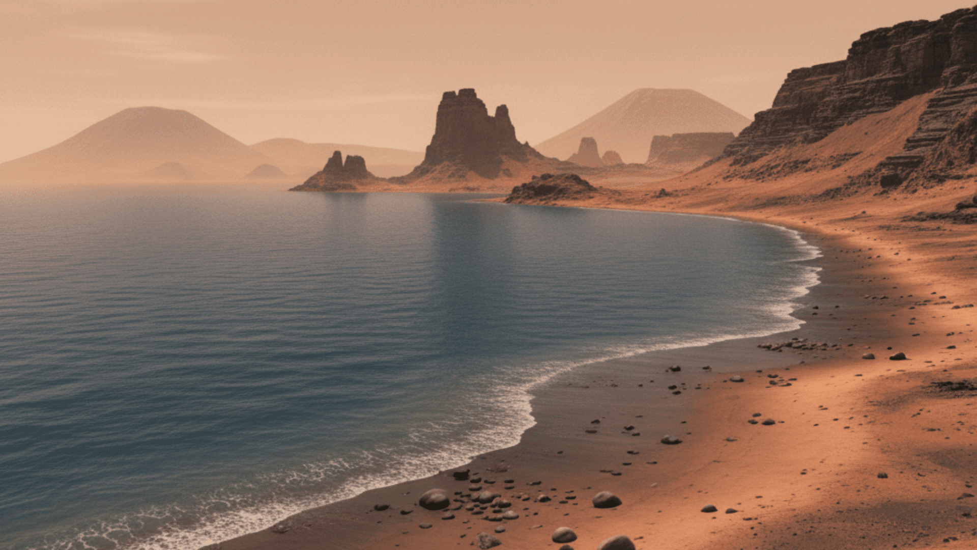 Ocean on Mars