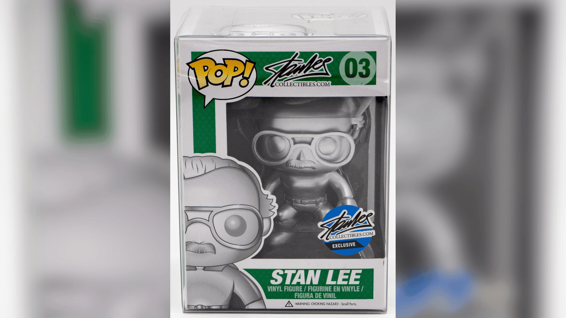 Stan Lee (Superhero Platinum Metallic); Photo: eBay