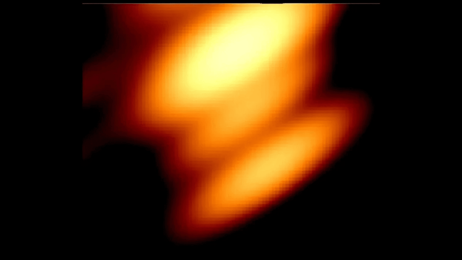 Two supermassive black holes; Photo: Mauri Valtonen:University of Turku