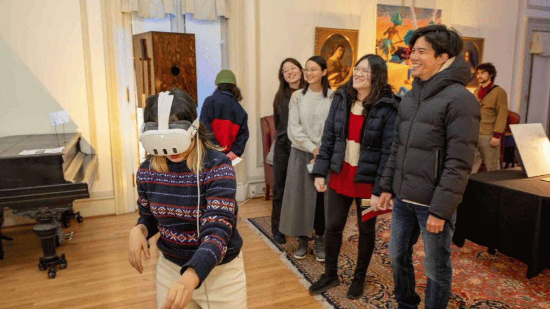 art+tech exhibit vr; Photo: Simon Wheeler