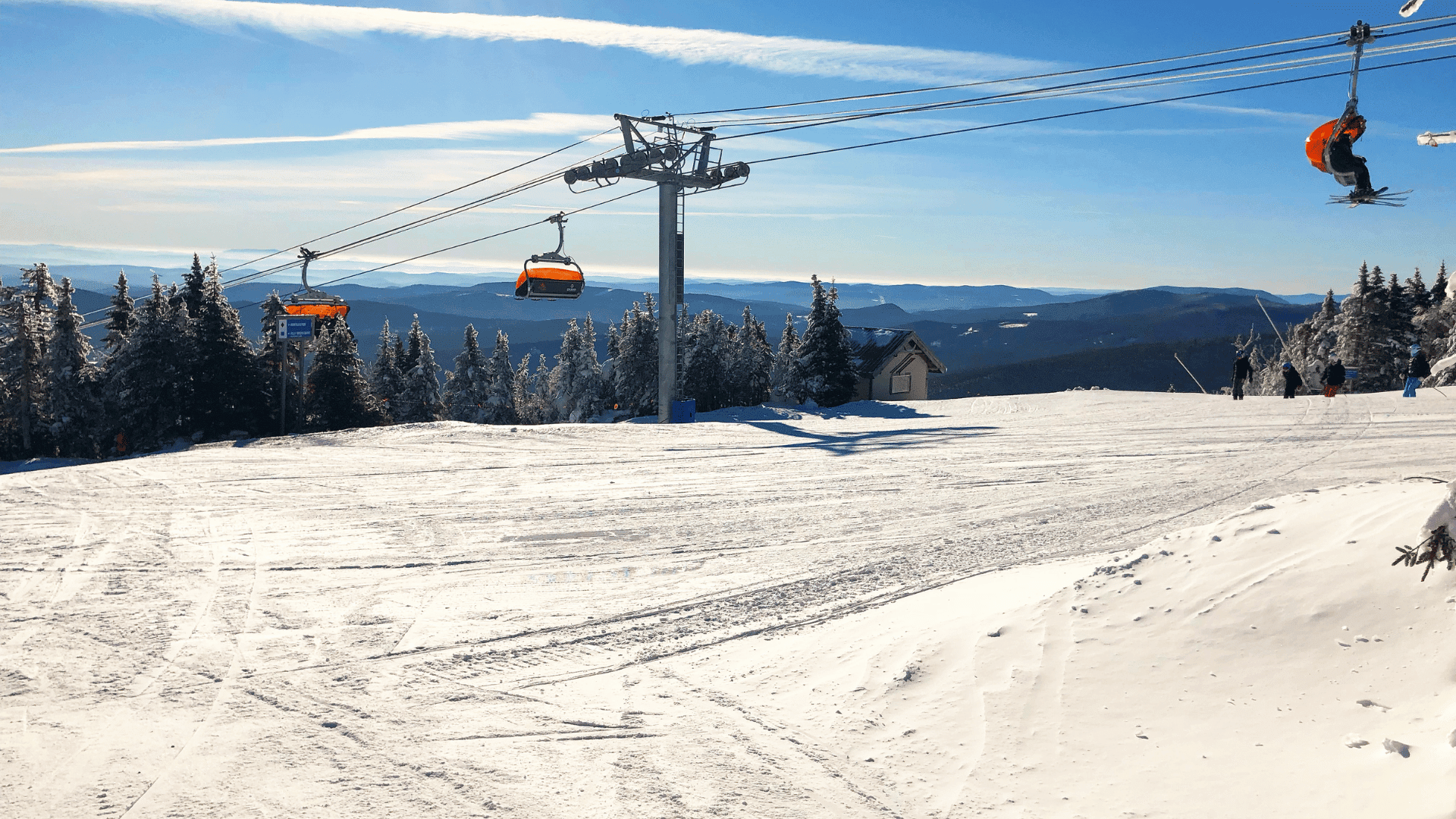 Skiing in okemo Skiing in okemo