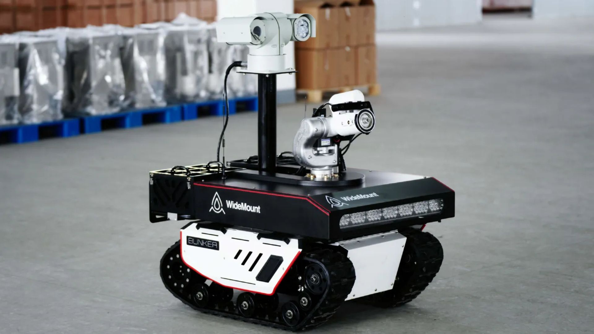 Widemount Firefighting Robot