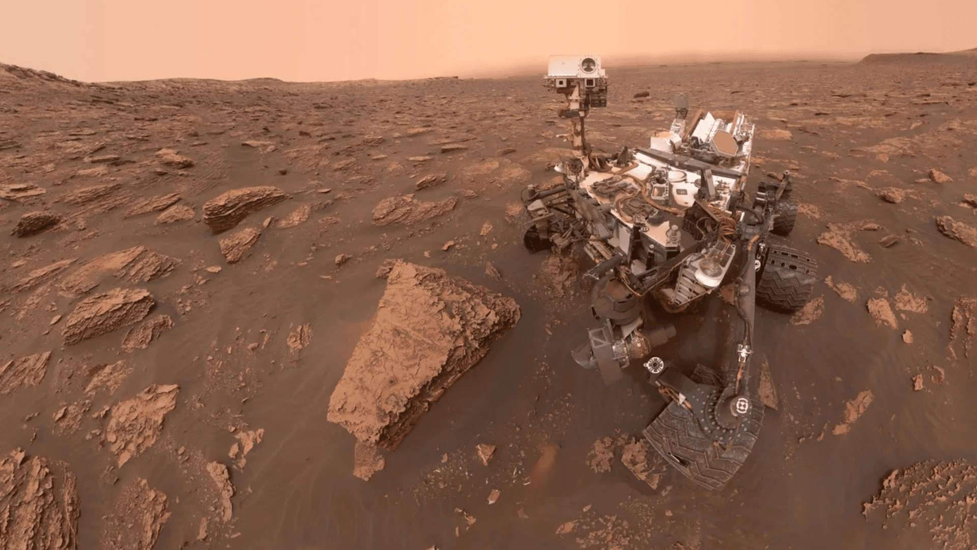 Curiosity Mars; Photo: NASA:JPL-Caltech:MSSS
