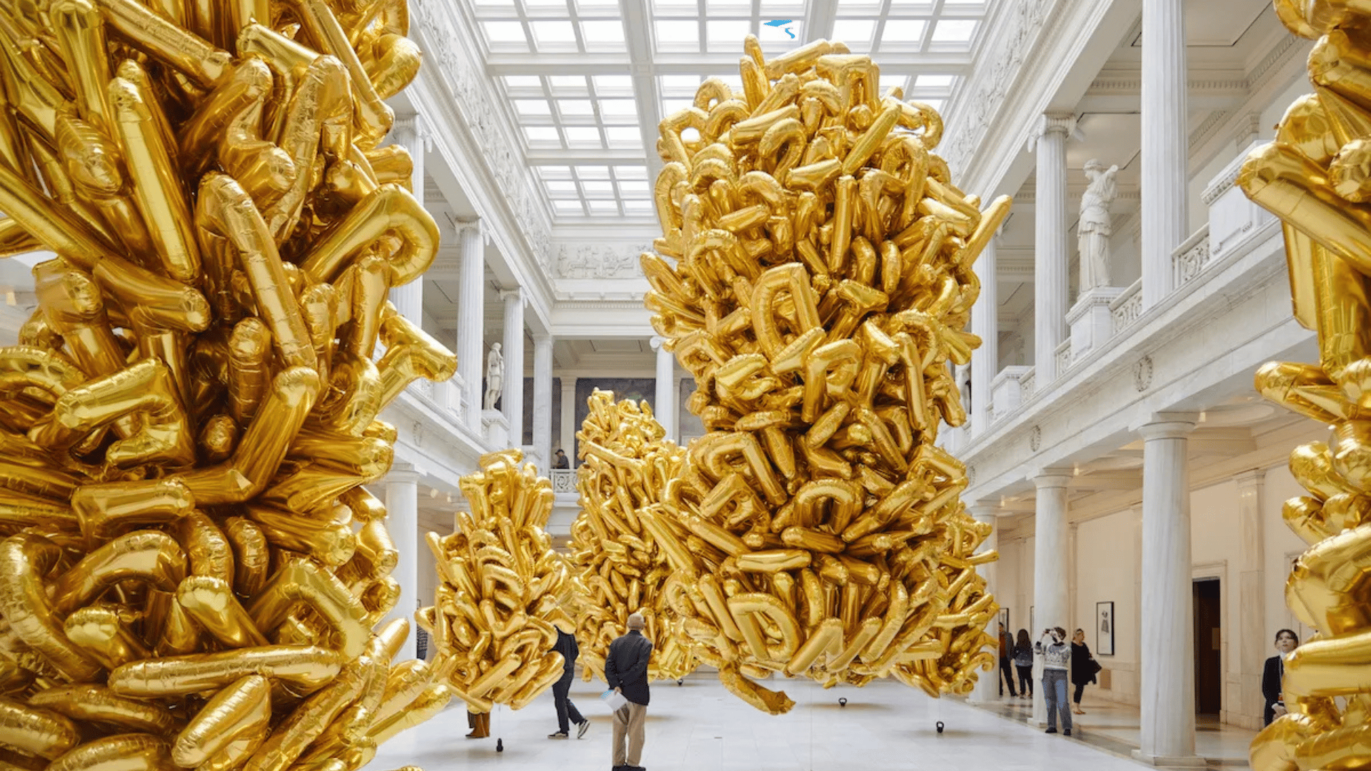 Installation view of Banu Cennetoğlu, “right?,” 2022. Photo courtesy of the artist and Carnegie Museum of Art by Sean Eaton.