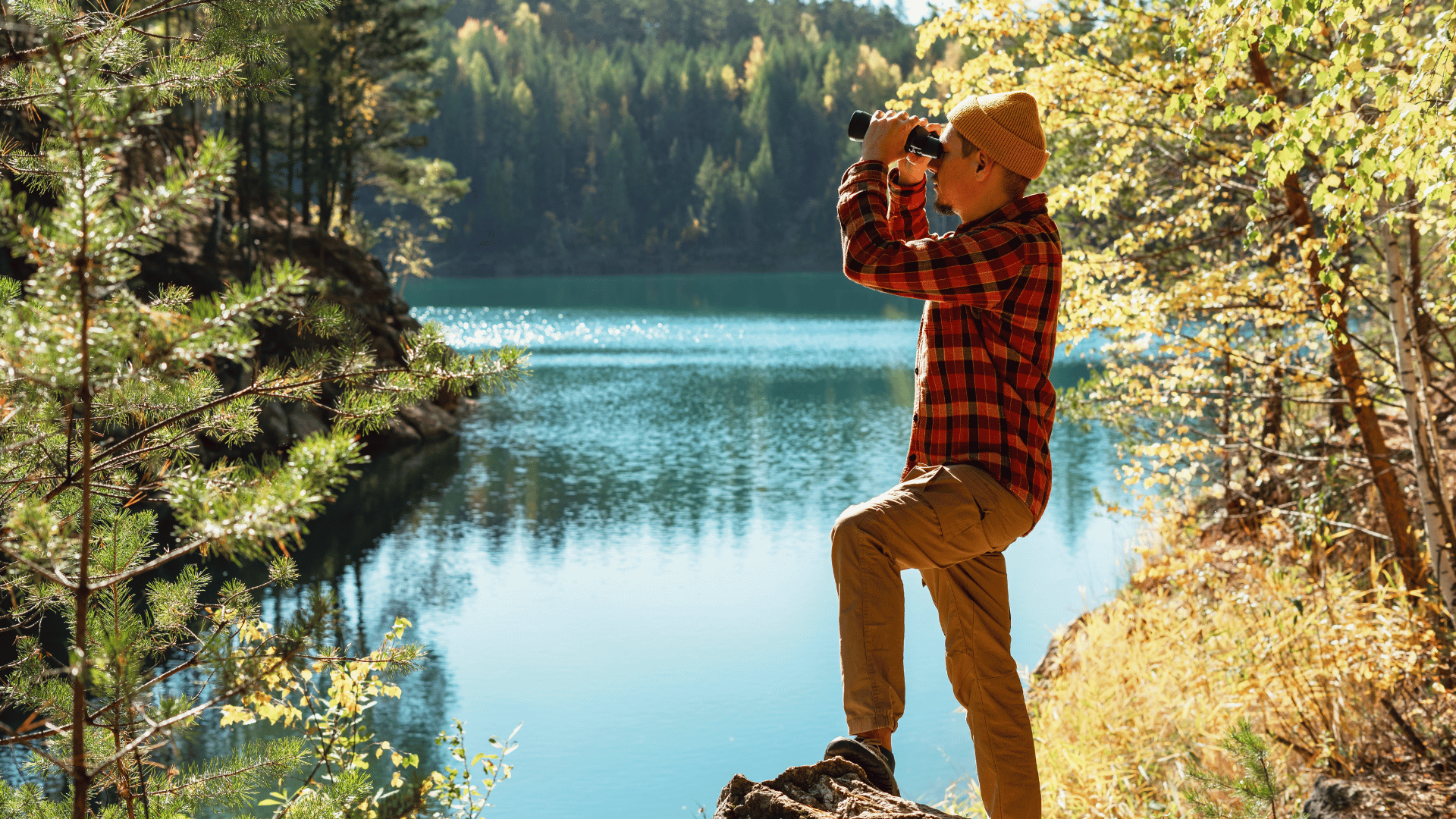 person birdwatching; Photo: Lena_viridis:Shutterstock