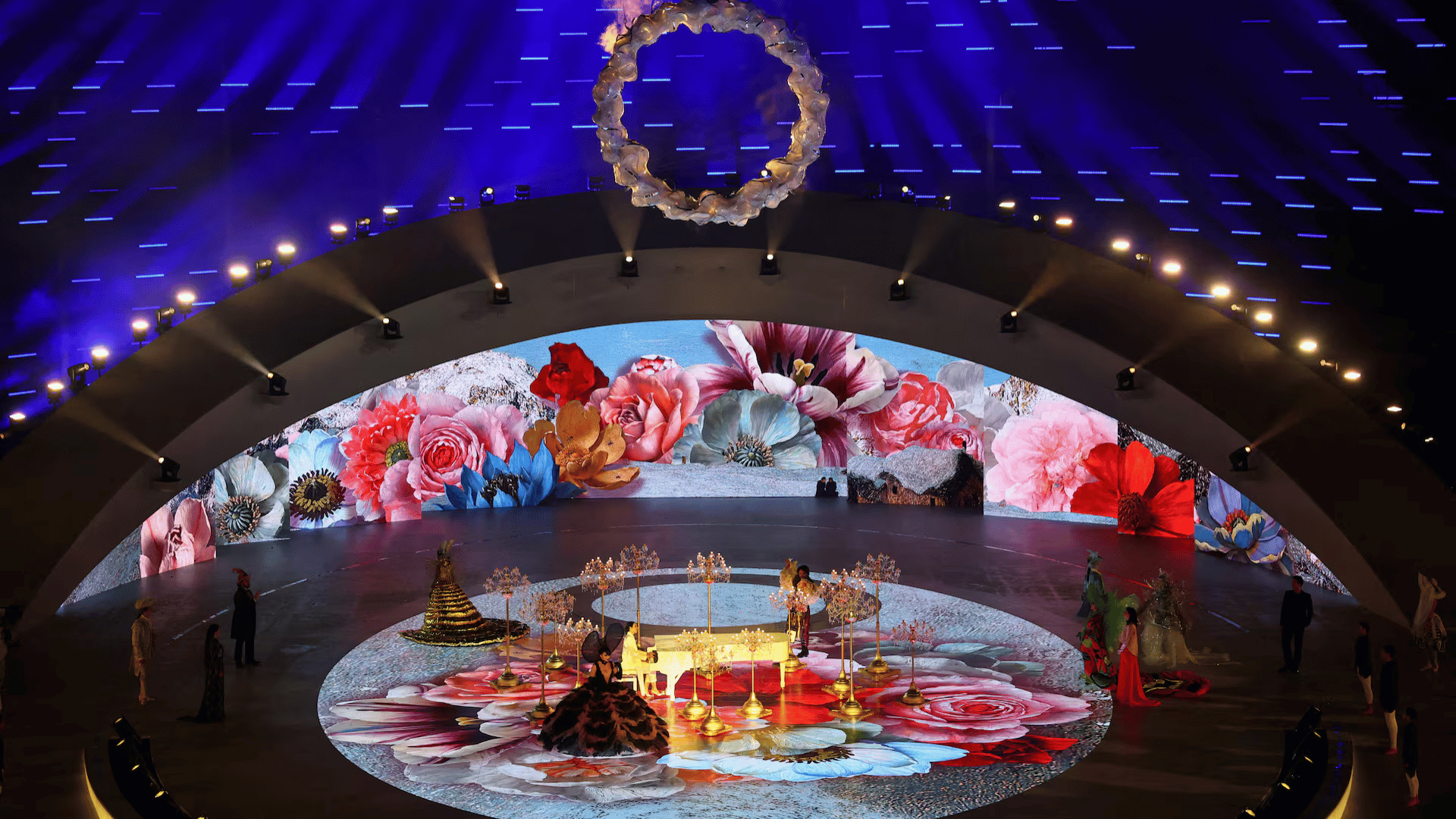Pianist Gloria Campaner performs during the Closing Ceremony; Photo: REUTERS:Claudia Greco