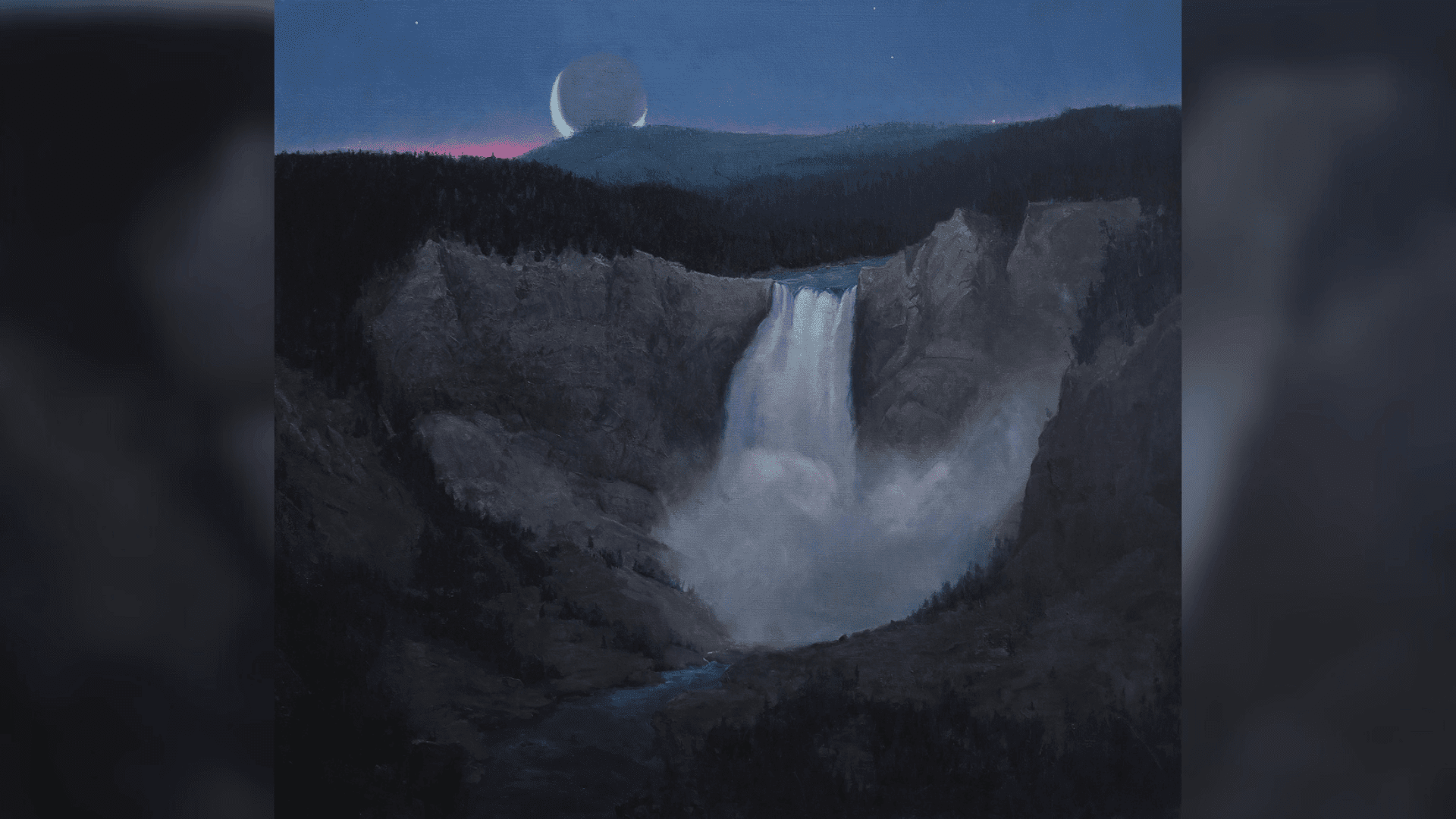 Alone With Lower Falls