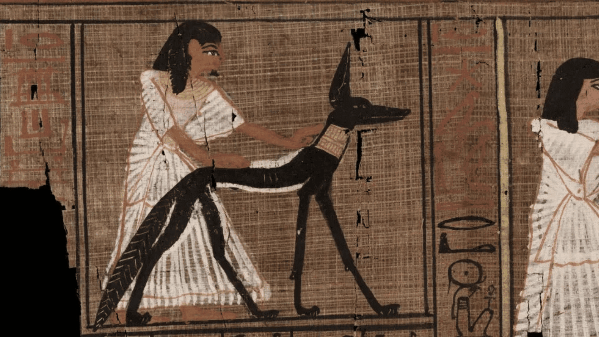 Ancient egyptian papyrus; Photo: courtesy The Fitzwilliam Museum, University of Cambridge.