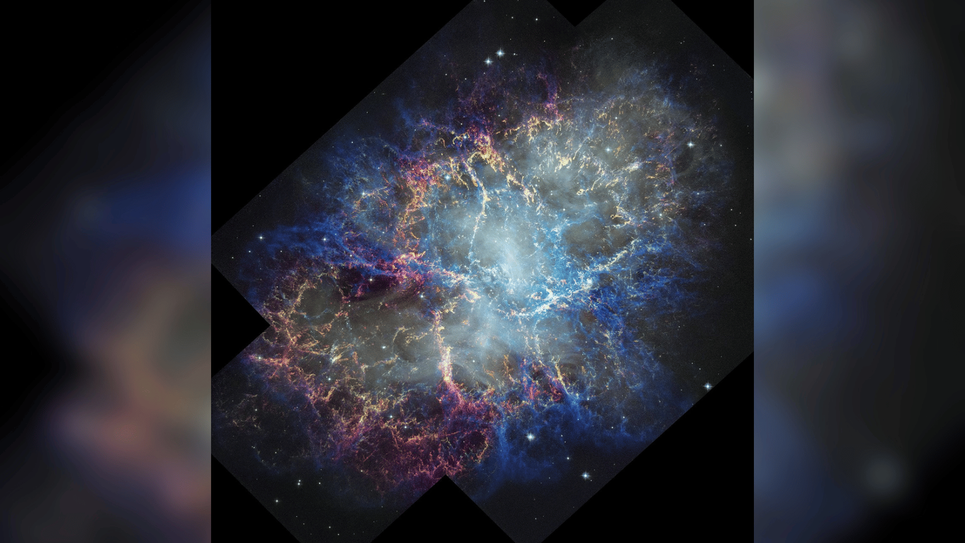 Crab Nebula hubble image; Photo: NASA, ESA, STScI, William Blair (JHU); Image Processing: Joseph DePasquale (STScI)
