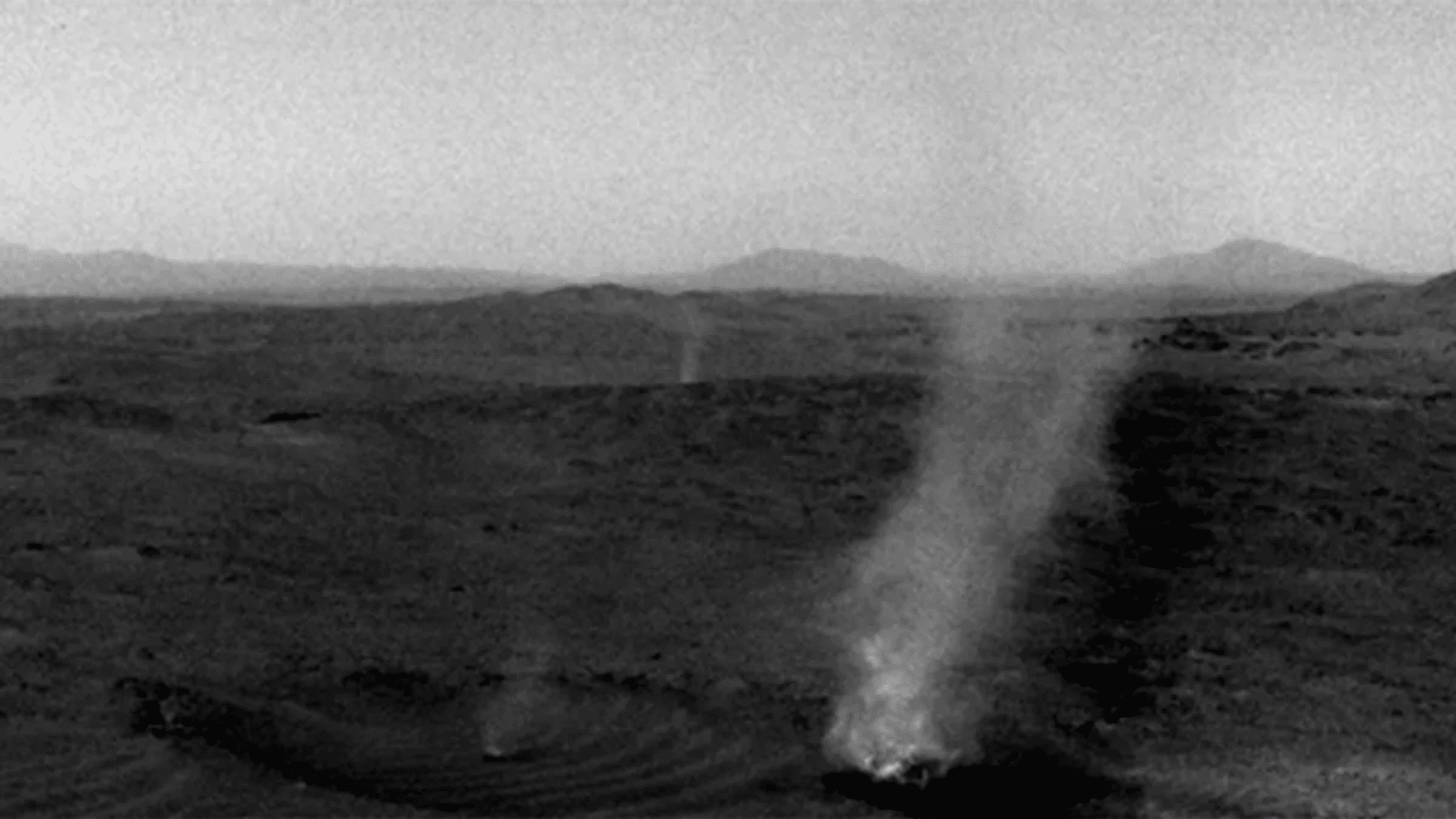 dust devil on Mars
