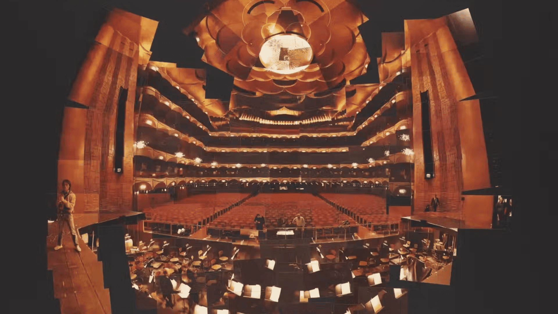 The Metropolitan Opera House © David Hockney 1982
