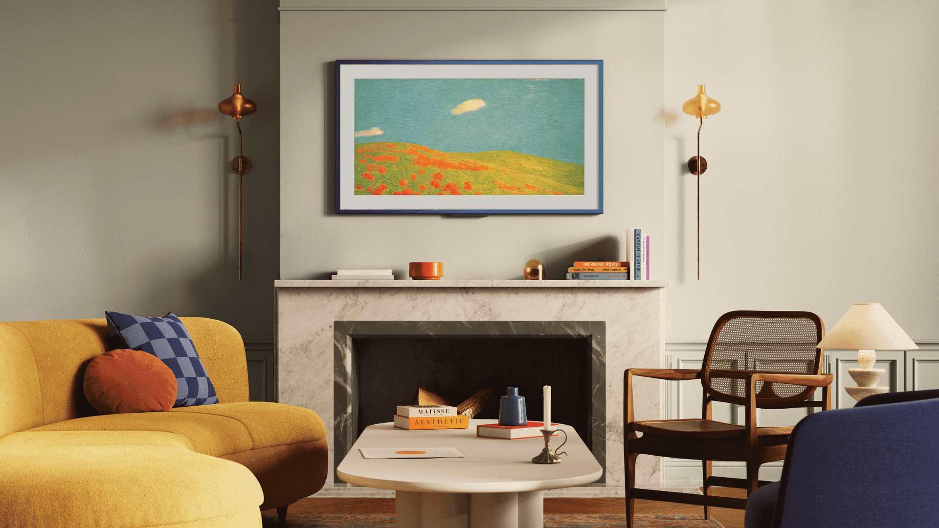 Amazon Ember Artline TV hanging on wall; Photo: Amazon News