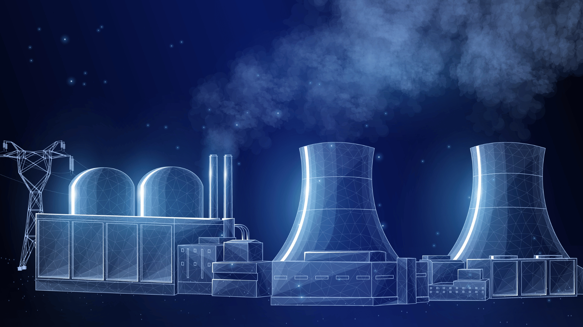 nuclear plant illustration