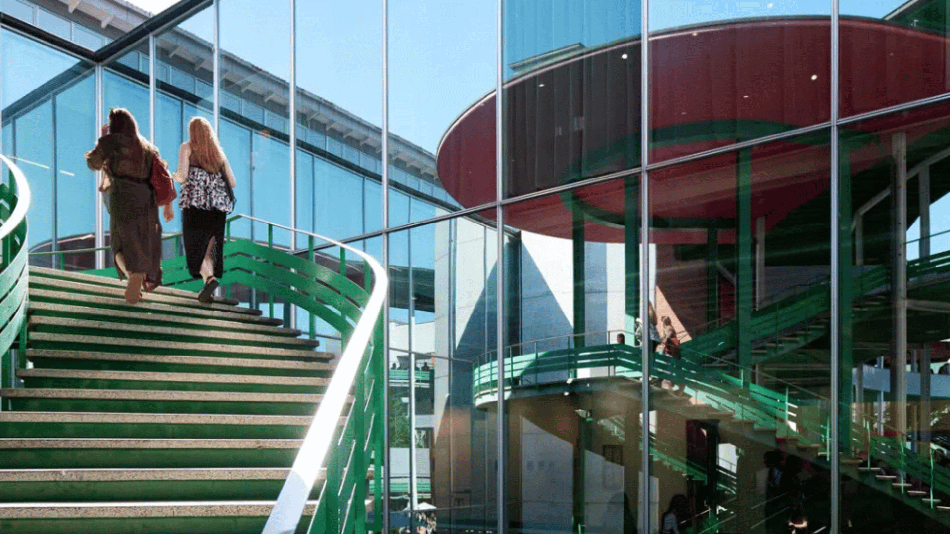 Staircase at Messe Basel