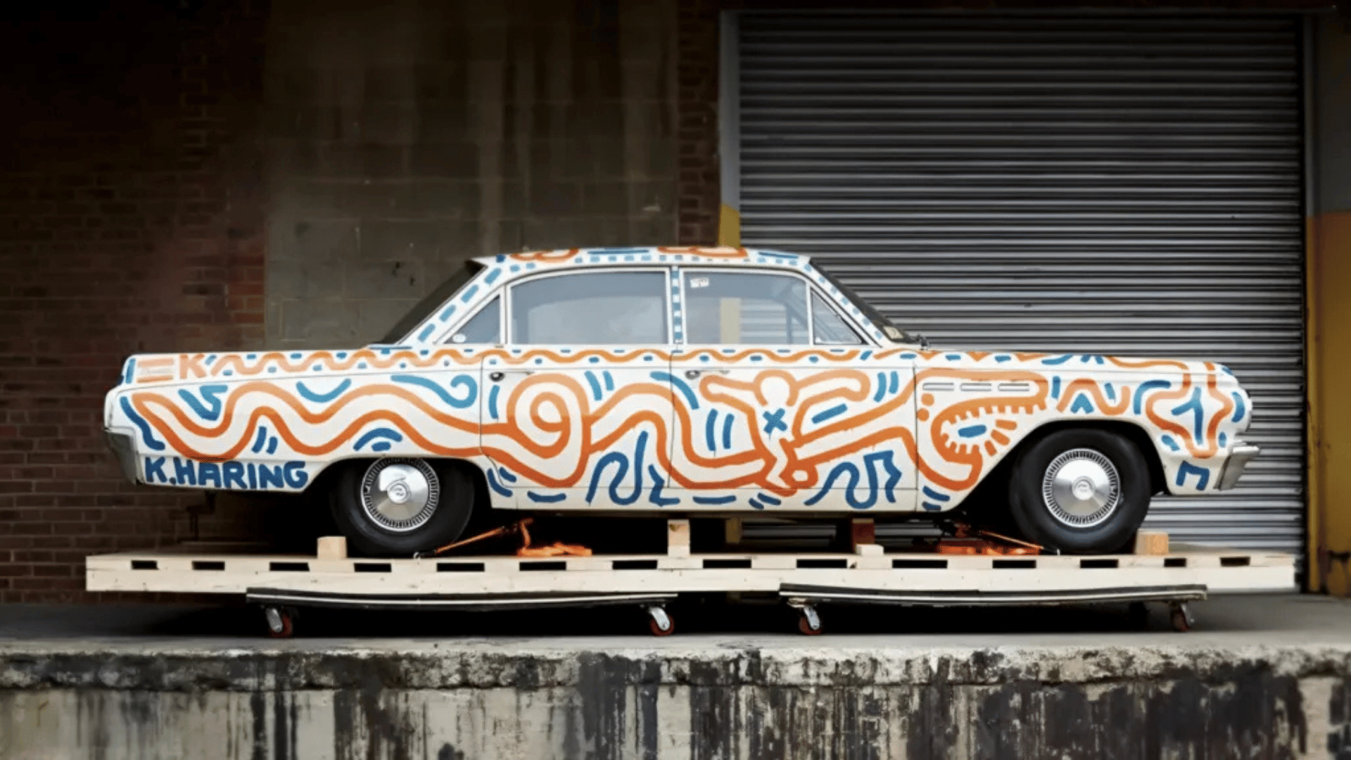 The 1963 Buick Special that Haring painted