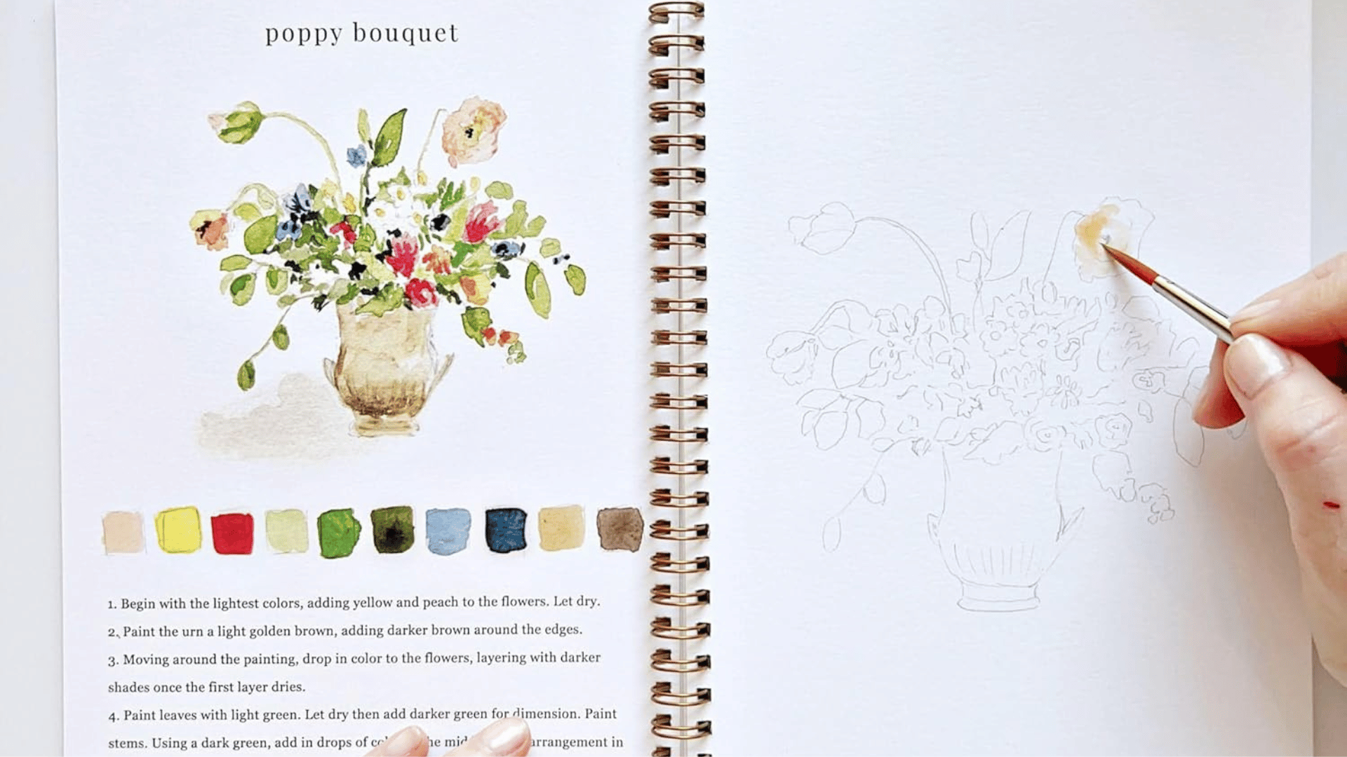 water color book