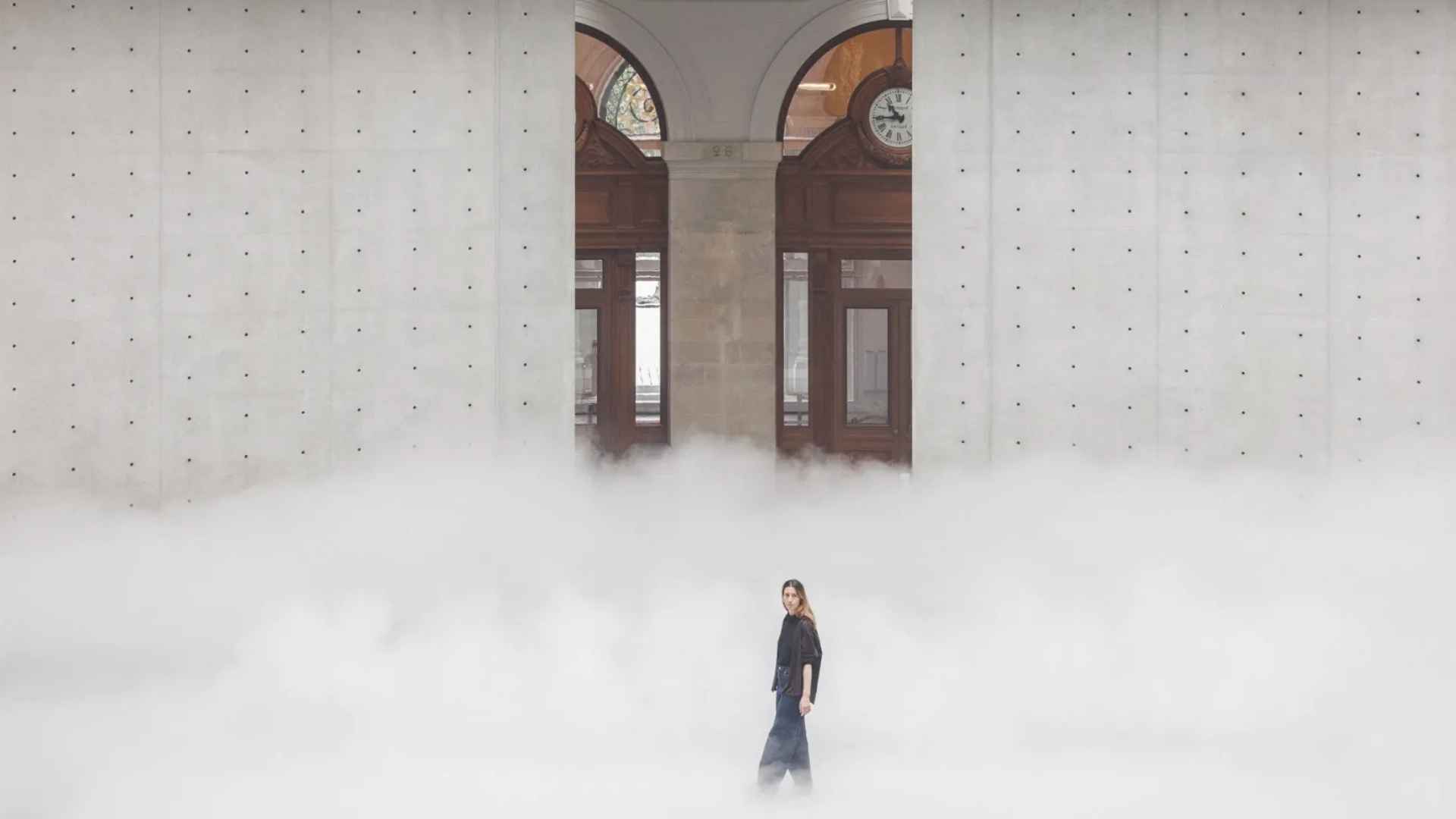 Fujiko Nakaya, #Cloud07156, 2026 © Florent Michel 11:45 Pinault Collection; fog art installation