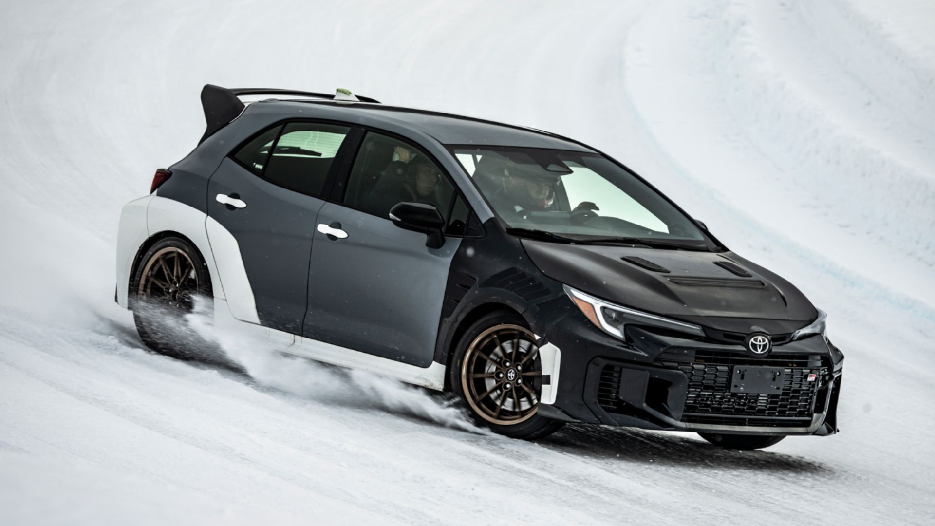 2026 GRMN Corolla on snow
