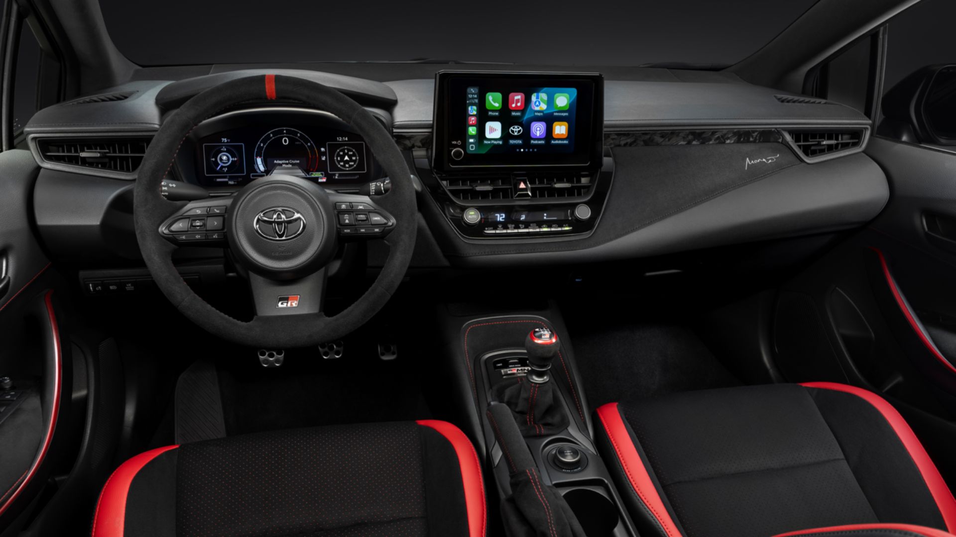 2026 GRMN Corolla interior