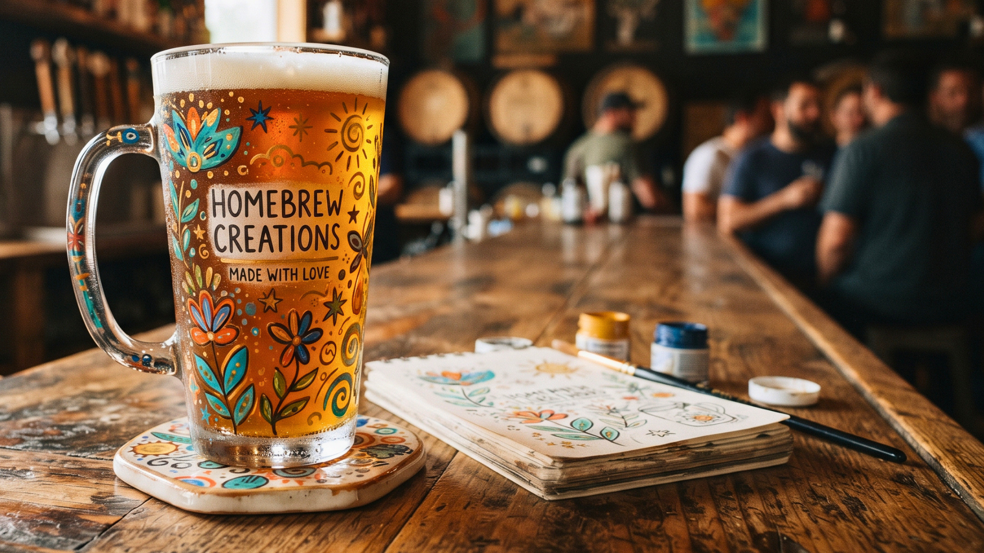 art pint glasses history of pints