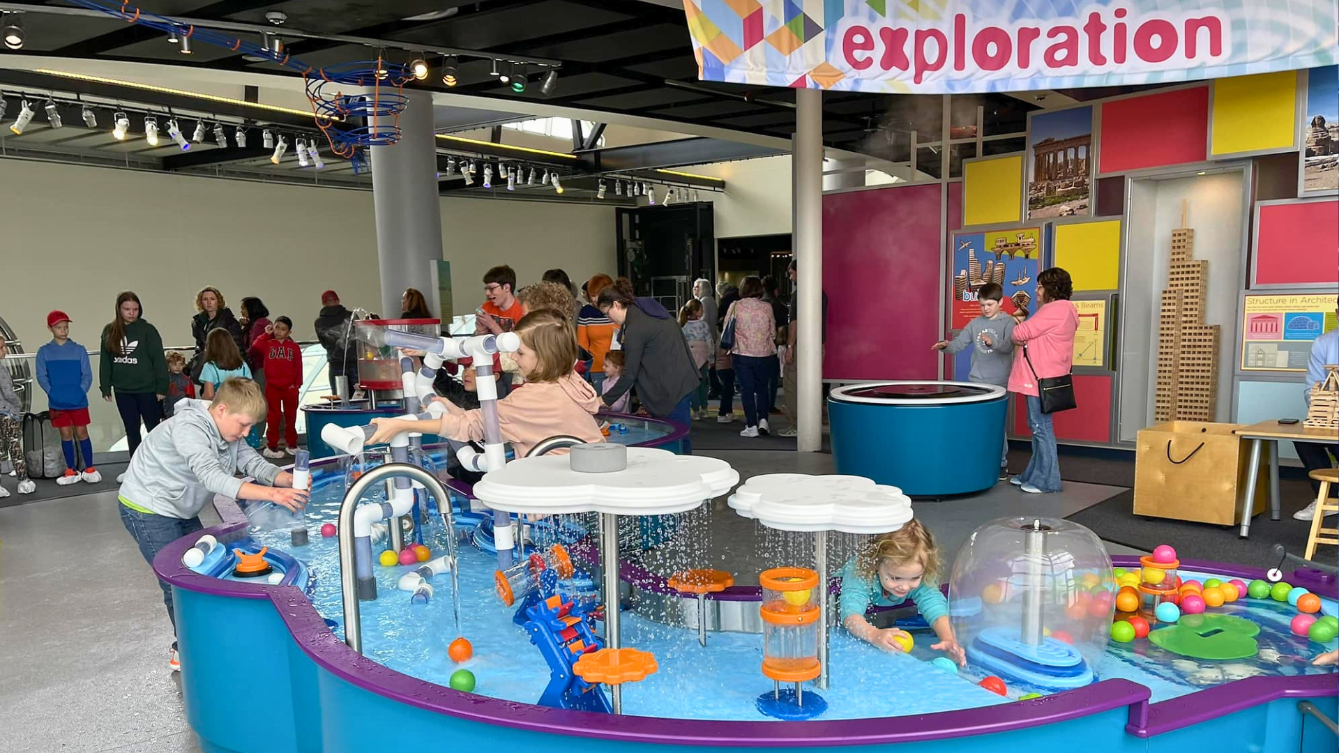Discovery Park of America water table energy