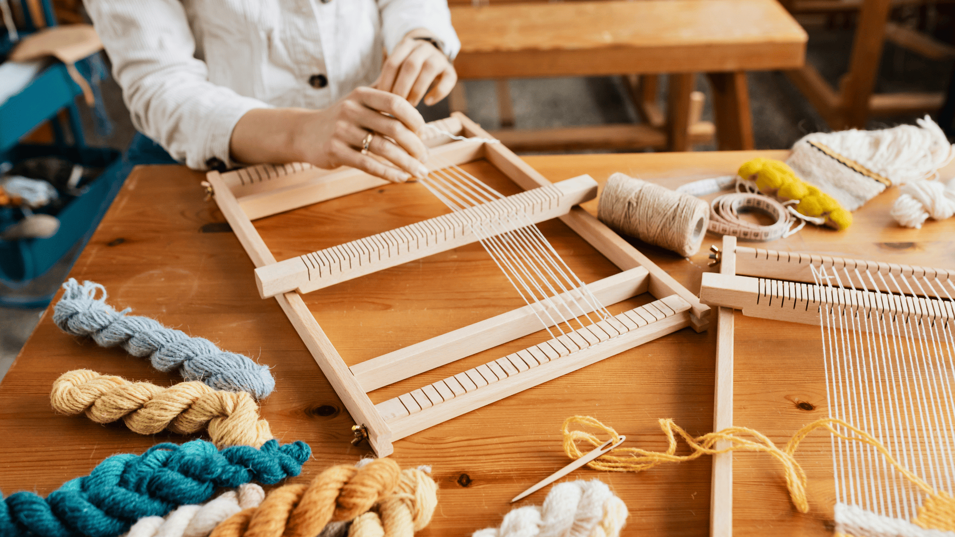 DIY do it yourself crafts and more decorations loom yarn