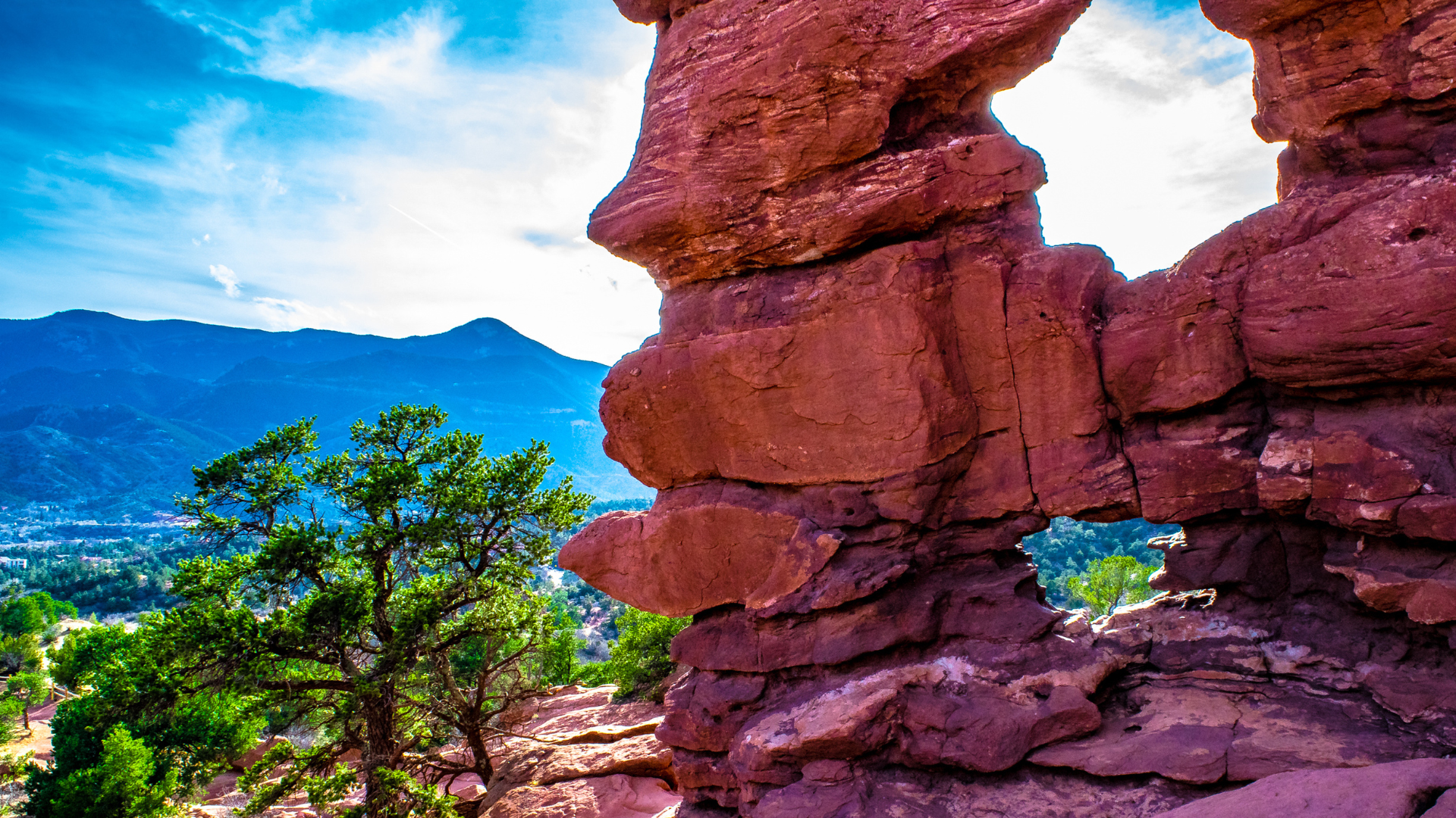 garden of the gods; colorado