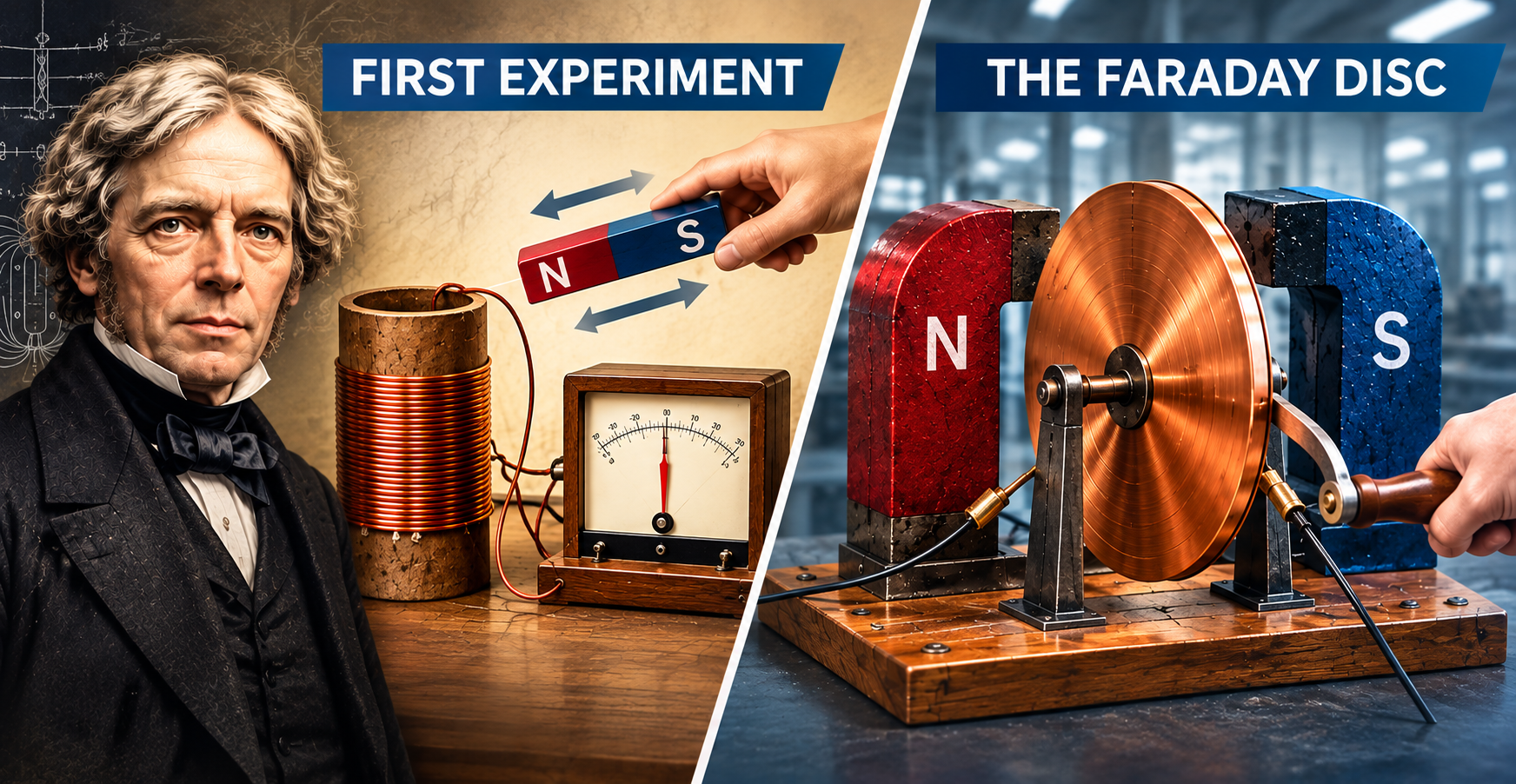 Faraday’s Electromagnetic Experiments